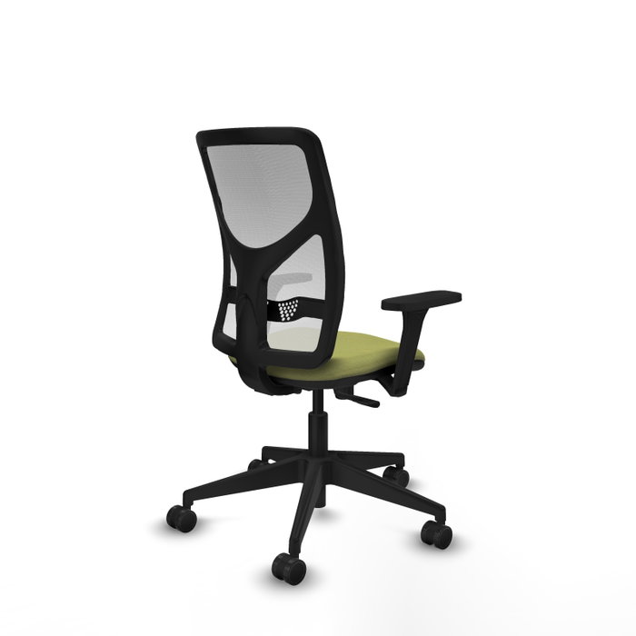 PIQUERAS Y CRESPO Silla de oficina Motilla con mecanismo Sincro, Verde oliva y Blanco PIQUERAS Y CRESPO Silla de oficina Motilla con mecanismo Sincro, Verde oliva y Blanco