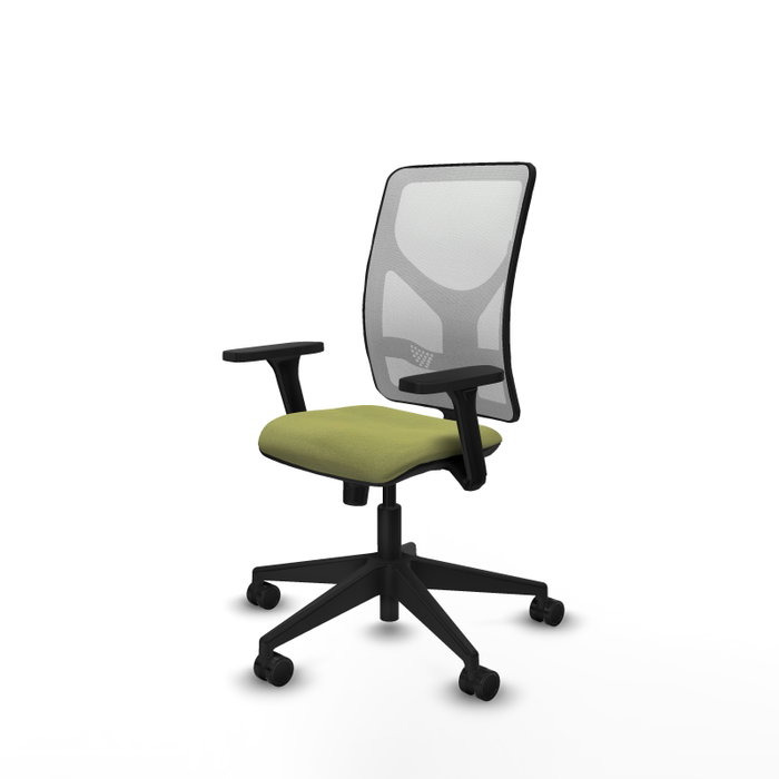 PIQUERAS Y CRESPO Silla de oficina Motilla con mecanismo Sincro, Verde oliva y Blanco PIQUERAS Y CRESPO Silla de oficina Motilla con mecanismo Sincro, Verde oliva y Blanco
