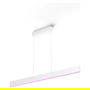 Philips Ensis Lámpara Colgante Inteligente, White & Color Ambiance, Bluetooth, Blanco, 6000lm, Metal