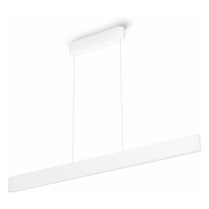Philips Ensis Lámpara Colgante Inteligente, White & Color Ambiance, Bluetooth, Blanco, 6000lm, Metal