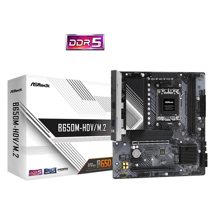 ASRock B650M-HDV/M.2 Micro ATX