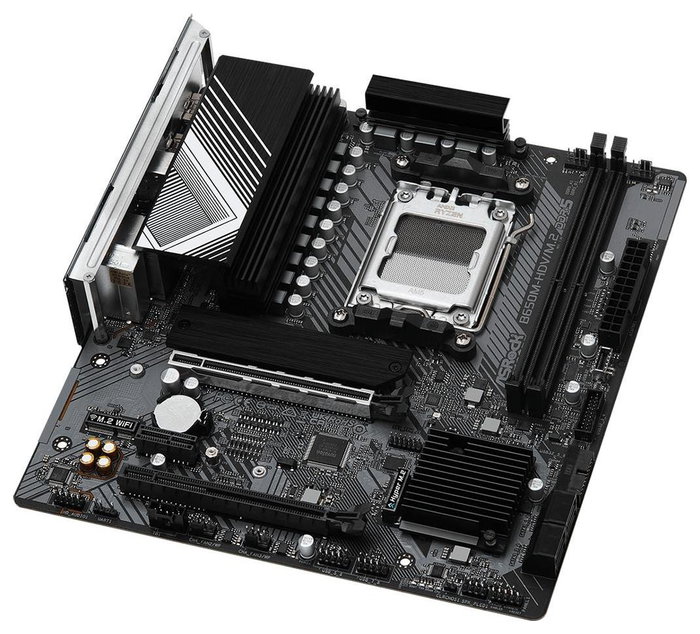 ASRock B650M-HDV/M.2 Micro ATX DDR5 AM5 ASRock B650M-HDV/M.2 Micro ATX DDR5 AM5