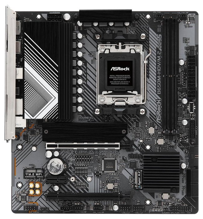 ASRock B650M-HDV/M.2 Micro ATX DDR5 AM5 ASRock B650M-HDV/M.2 Micro ATX DDR5 AM5