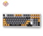 Mchose UT98 Teclado Gaming Mecánico Outemu Silent Peach V3 Blanco-Gris