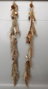 DKD Home Decor Ramo de Flores Secas Colgante Natural Surtido de 2