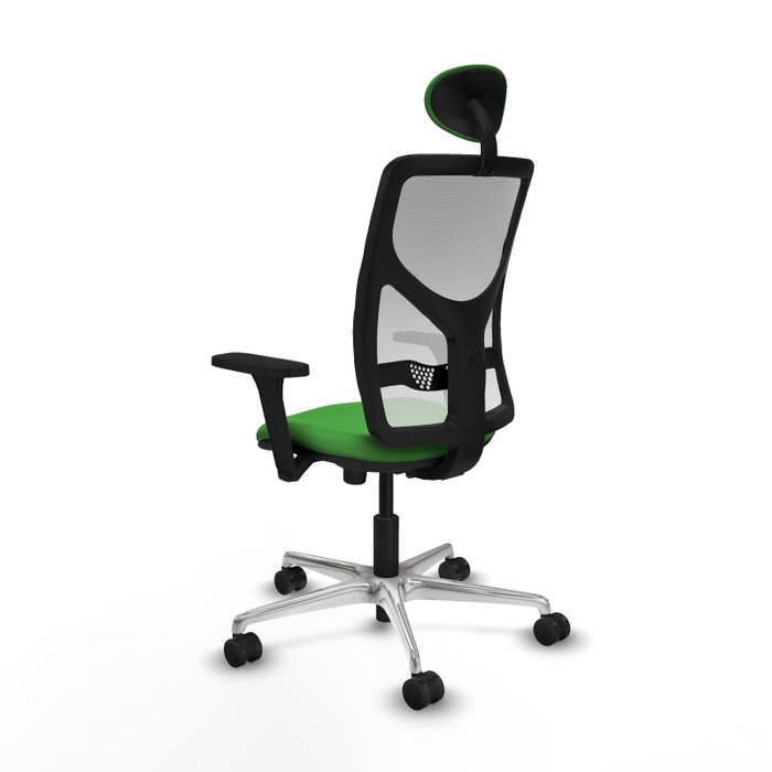 PIQUERAS Y CRESPO Silla de oficina Motilla con Mecanismo Sincro, Verde y Blanco PIQUERAS Y CRESPO Silla de oficina Motilla con Mecanismo Sincro, Verde y Blanco