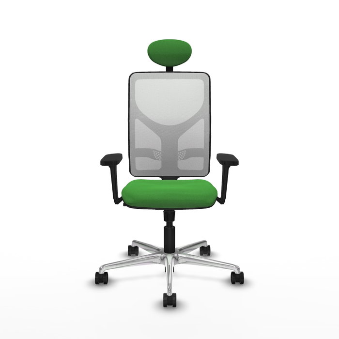 PIQUERAS Y CRESPO Silla de oficina Motilla con Mecanismo Sincro, Verde y Blanco PIQUERAS Y CRESPO Silla de oficina Motilla con Mecanismo Sincro, Verde y Blanco