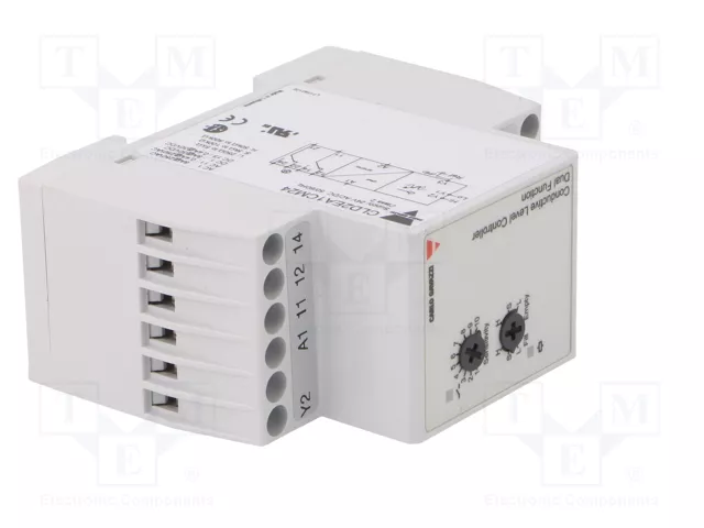 CARLO GAVAZZI Relé de monitorización de nivel para líquido conductivo CLD2EA1CM24 CARLO GAVAZZI Relé de monitorización de nivel para líquido conductivo CLD2EA1CM24