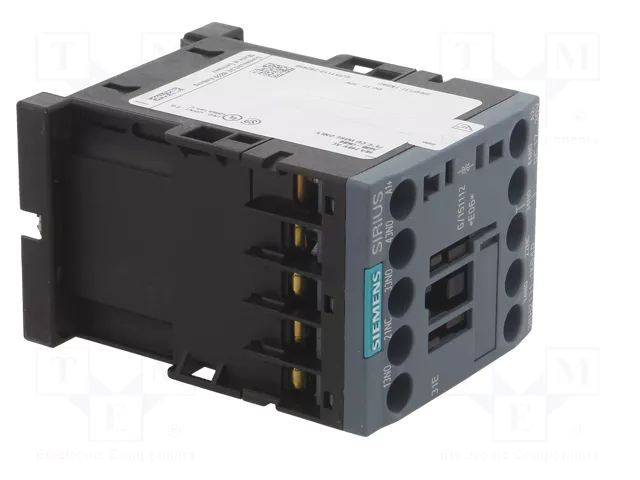 SIEMENS 3RH2131-1KB40 Contactor de 4 polos, 24V DC, 10A
