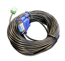 Vivolink Cable Pro RS232 - Phoenix 25M Cable con Conector D-Sub 9 F Chapado en Oro