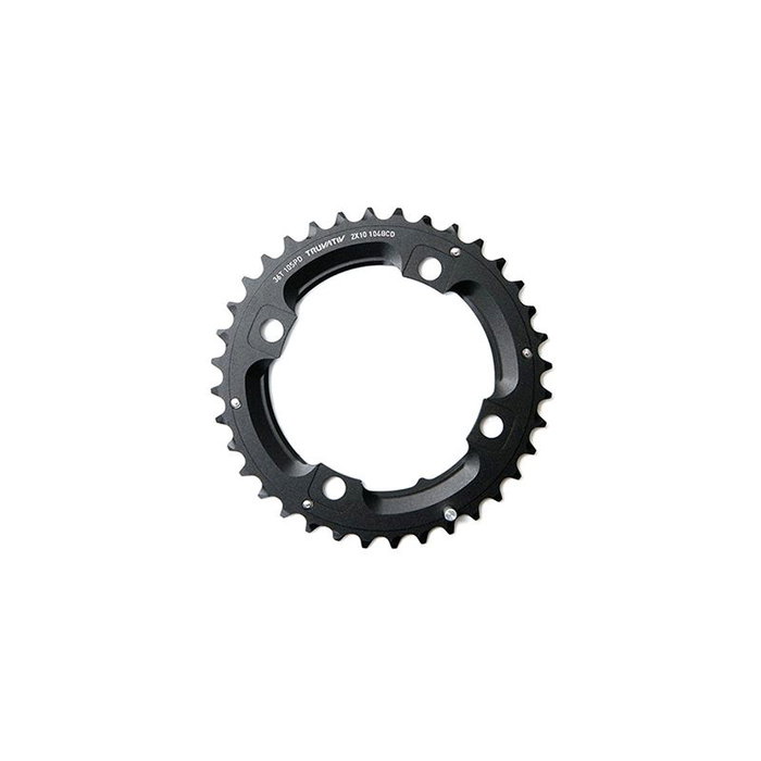 Sram Plato Truvativ MTB 36D 4AG 104mm 2x10 Aluminio Negro c/Pin Sram Plato Truvativ MTB 36D 4AG 104mm 2x10 Aluminio Negro c/Pin