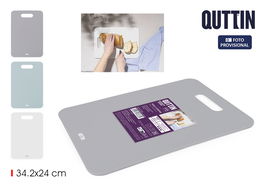 Quttin Tabla de Cortar PP 34.2 cm x 24 cm Blanca (20 Unidades)