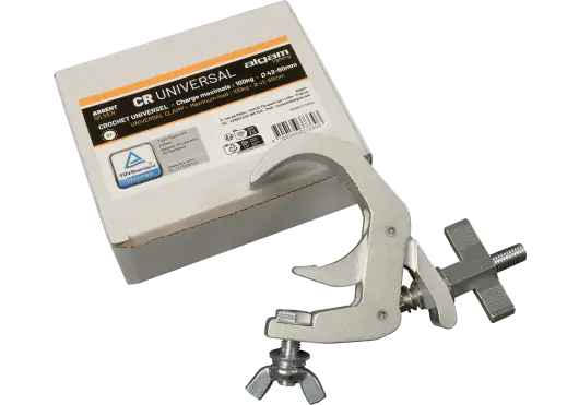 ALGAMLIGHT Abrazadera Universal Plata