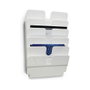 Durable Flexiplus Expositor Mural 6 Compartimentos A4 Horizontal Blanco