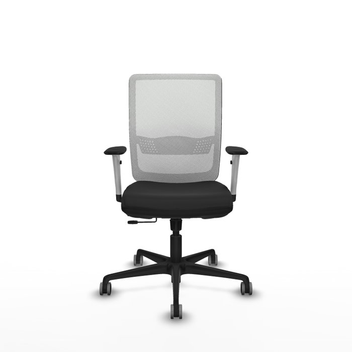 PIQUERAS Y CRESPO Silla de oficina Haches Negro/Blanco PIQUERAS Y CRESPO Silla de oficina Haches Negro/Blanco