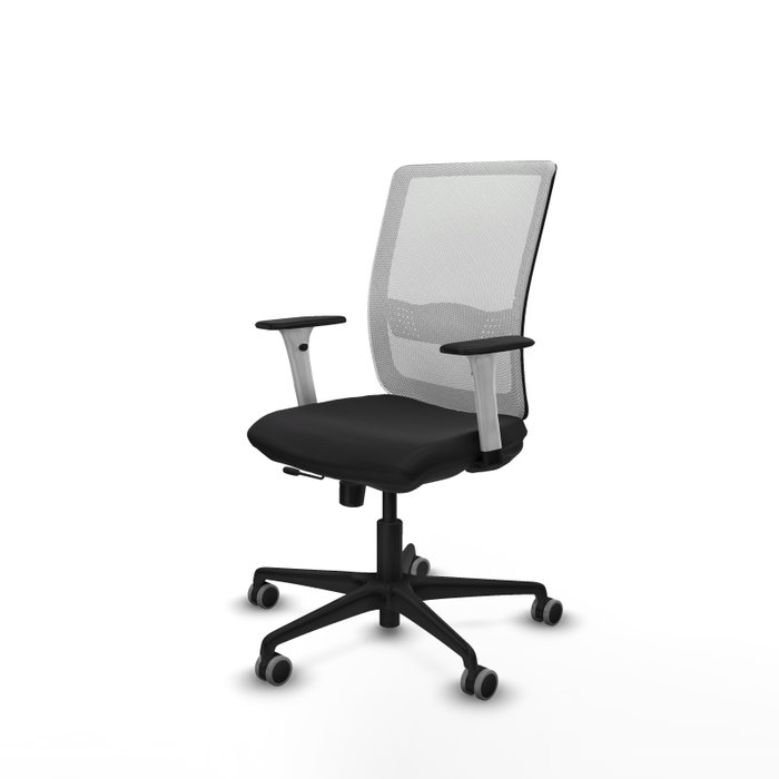 PIQUERAS Y CRESPO Silla de oficina Haches Negro/Blanco PIQUERAS Y CRESPO Silla de oficina Haches Negro/Blanco