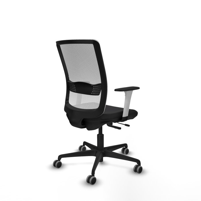 PIQUERAS Y CRESPO Silla de oficina Haches Negro/Blanco PIQUERAS Y CRESPO Silla de oficina Haches Negro/Blanco