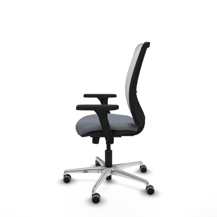 PIQUERAS Y CRESPO Silla de oficina Zulema Gris y Blanco