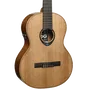 LAG Guitarra Acústica Clásica Nylon Blue Wave 2 Natural Clásica 4/4 Cedro Macizo
