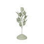 Ixia Portavelas Hojas Metal 8 x 8 x 26 cm