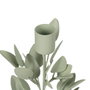 Ixia Portavelas Hojas Metal 8 x 8 x 26 cm
