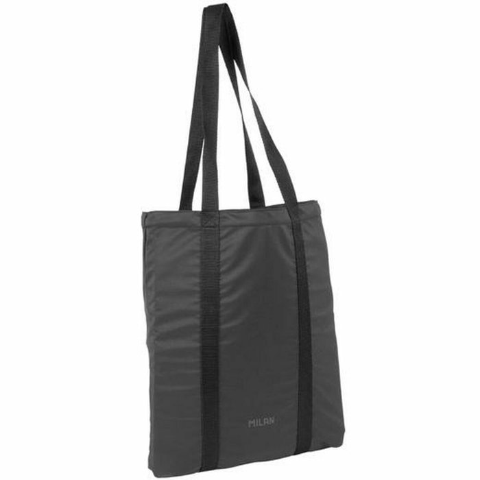 Milan Bolso Tote Bag Serie Shadow Negro