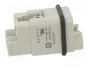 HARTING Plantilla de contacto macho Han Q para HDC
