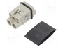 HARTING Plantilla de contacto macho Han Q para HDC