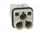 HARTING Plantilla de contacto macho Han Q para HDC