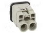 HARTING Plantilla de contacto macho Han Q para HDC