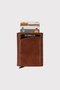 Zoozie Bags Cartera Unisex Piel de PU Color Tan Elegante y con Estilo