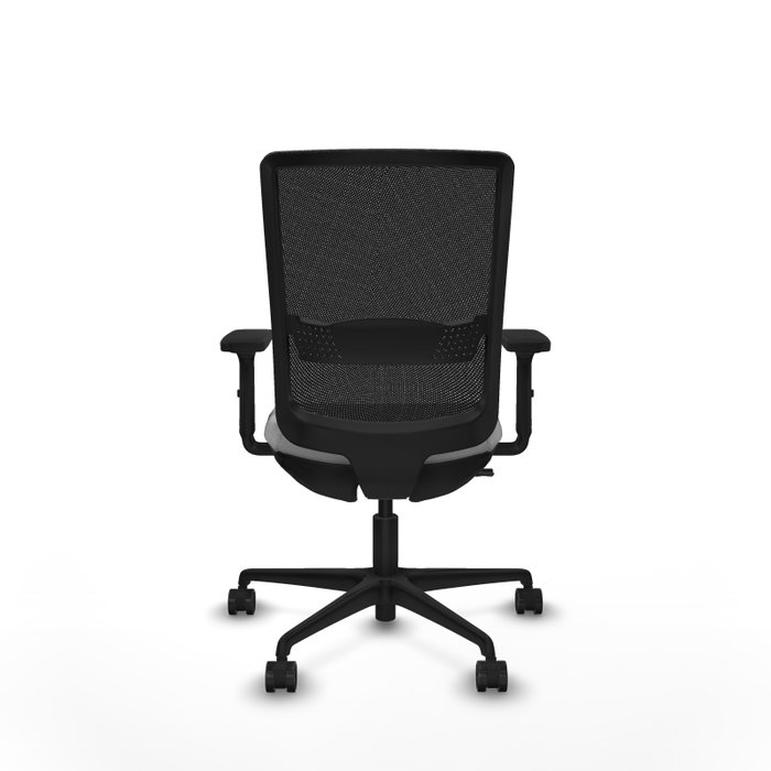 PIQUERAS Y CRESPO Silla de oficina Haches con mecanismo Sincro/Traslack Gris claro y Negro PIQUERAS Y CRESPO Silla de oficina Haches con mecanismo Sincro/Traslack Gris claro y Negro
