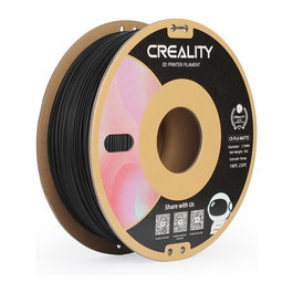 Creality PLA 1,75 mm Negro Mate 1 kg Filamento para Impresora 3D, Referencia 3301010297