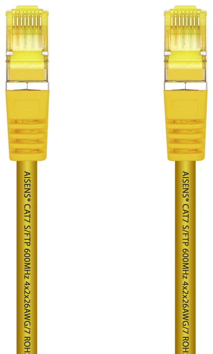 Aisens Cable de Red RJ45 Cat.7 S/FTP 1m Amarillo