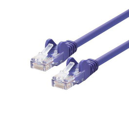 LOGON PROFESSIONAL Cable de Red U/UTP 20M Cat5e Violeta