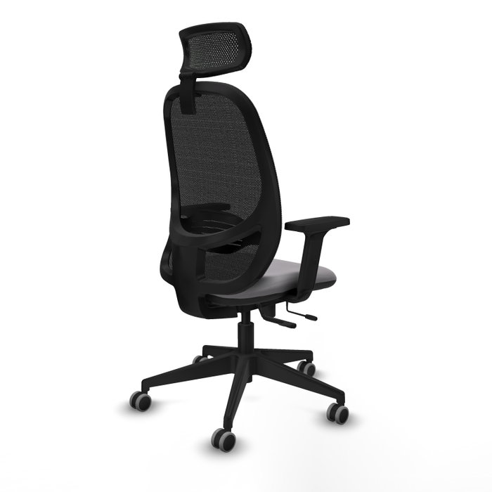 PIQUERAS Y CRESPO Silla de oficina Cilanco con mecanismo Sincro/Traslack Gris y Negro PIQUERAS Y CRESPO Silla de oficina Cilanco con mecanismo Sincro/Traslack Gris y Negro