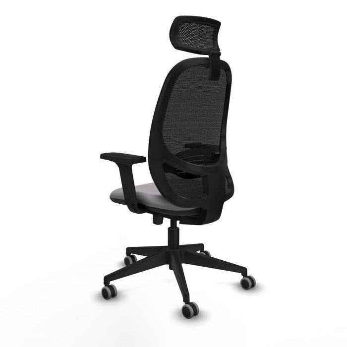PIQUERAS Y CRESPO Silla de oficina Cilanco con mecanismo Sincro/Traslack Gris y Negro PIQUERAS Y CRESPO Silla de oficina Cilanco con mecanismo Sincro/Traslack Gris y Negro