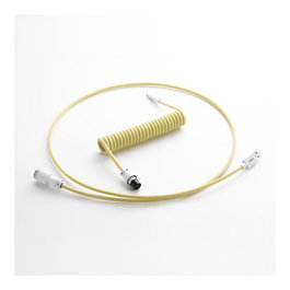 CableMod PRO Coiled Keyboard Cable USB-C a USB Tipo A, Lemon Ice - 150cm