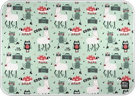 GRAFOPLAS DISEÑO Vade PVC B&B Party 33x47x0,5cm