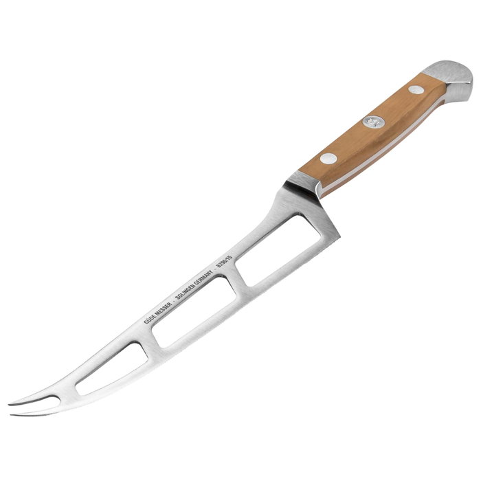 Güde Alpha Cuchillo para Queso 15 cm Madera de Peral