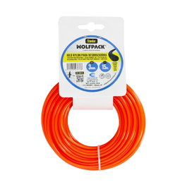WOLFPACK LINEA PROFESIONAL Hilo Nylon Redondo 2,4 mm de 15 metros