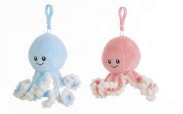 Creaciones Llopis Llaveros Pulpo Pepe 4 Colores Surtidos Poliéster 16 cm