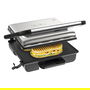 Tefal Tischgrill Inicio GC242D12, Grill de Mesa Negro y Acero Inoxidable, 740 cm², 2000W, Tapa con Bisagra
