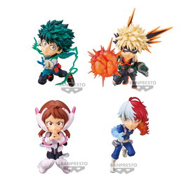 Banpresto Figura My Hero Academia World Collectable Figura de Colección Aleatoria 7 cm