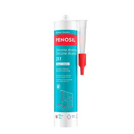 Penosil 311 Silicona Acética Cocinas y Baños Blanca Antimoho Elástica 280 ml
