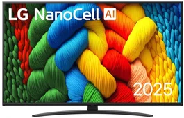 LG 55NANO81A3A Smart TV 55 pulgadas LED 4K UHD WiFi Bluetooth HDMI USB 60Hz