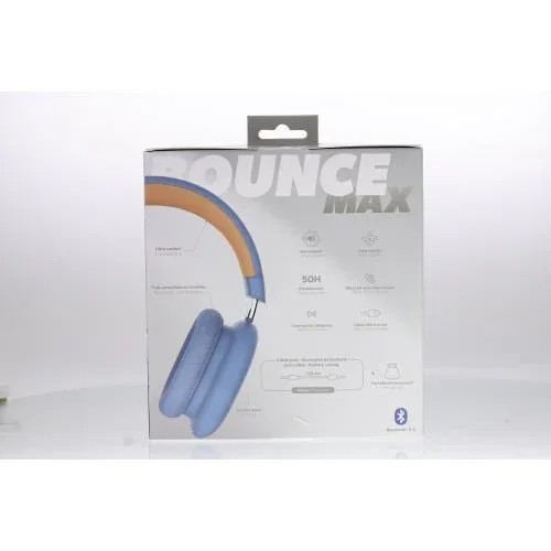 T'nB BOUNCE MAX Auriculares Bluetooth Azul y Naranja T'nB BOUNCE MAX Auriculares Bluetooth Azul y Naranja