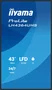 Iiyama LH4364UHS-B1AG Monitor de Señalización Digital 43 pulg 4K UHD Android 14