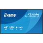 Iiyama LH4364UHS-B1AG Monitor de Señalización Digital 43 pulg 4K UHD Android 14
