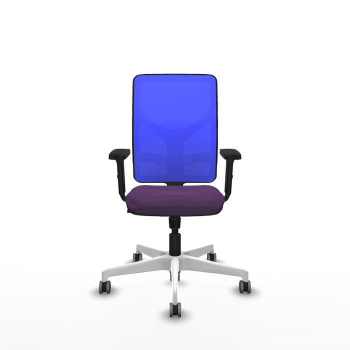 PIQUERAS Y CRESPO Silla de oficina Motilla con mecanismo Sincro, Morado y Azul PIQUERAS Y CRESPO Silla de oficina Motilla con mecanismo Sincro, Morado y Azul
